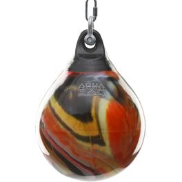 Aqua Training Bag - 15" Fitness 75 lb. Punching Bag - Fireball Orange