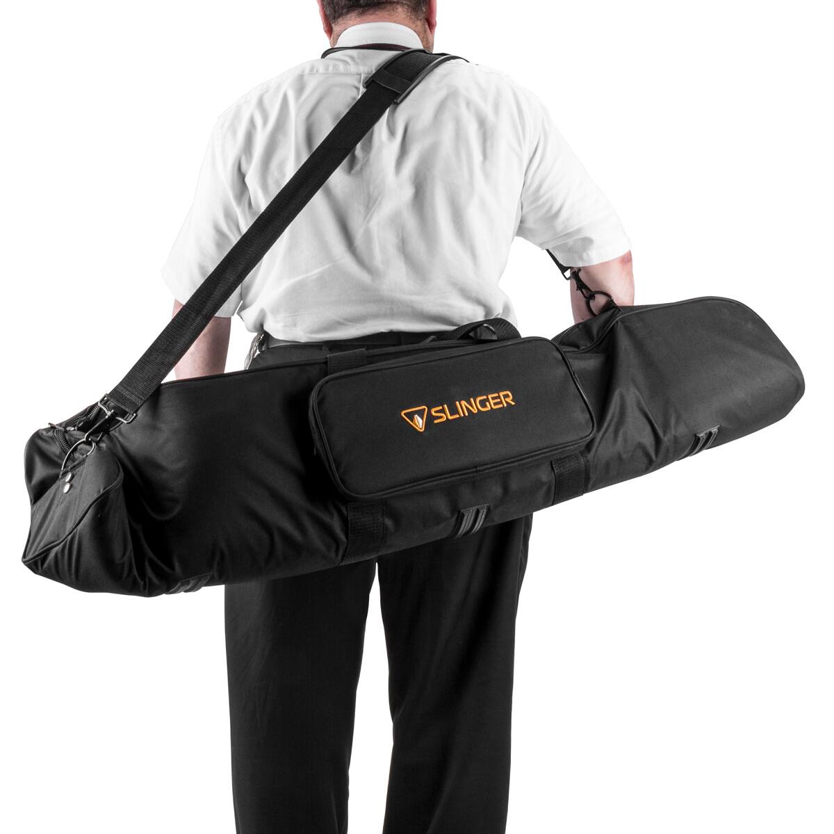 Alt View 6. Slinger - Slinger Deluxe Padded 42" Tripod Case (Black).