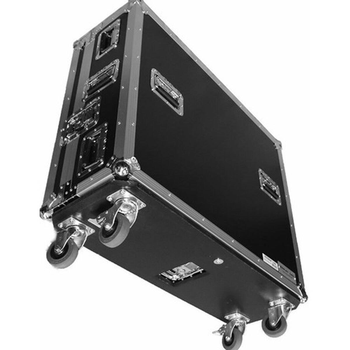 Alt View 3. Deejay LED - Deejay LED Fly Drive Case for Behringer X32 Digital Mixer with Wheels, Black.