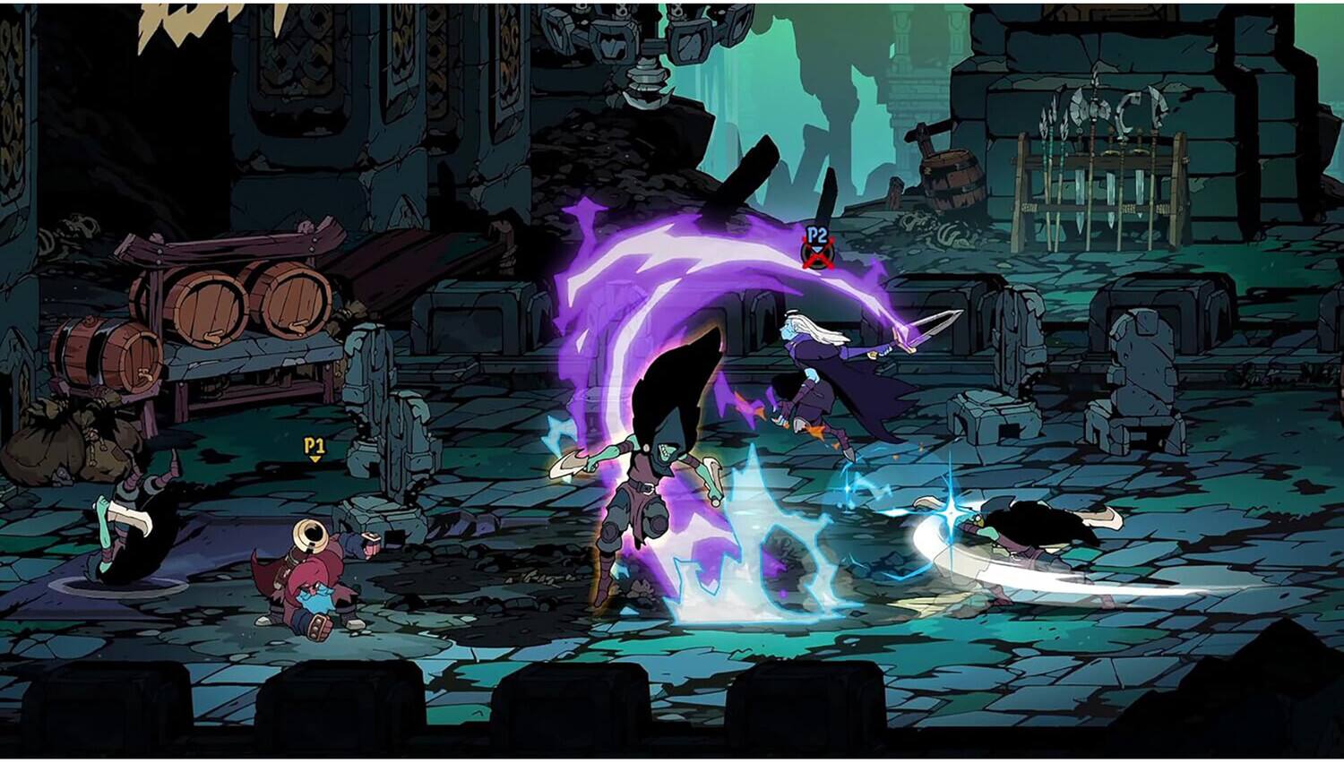 Alt View 2. Silver Lining Interactive - Absolum - Nintendo Switch.