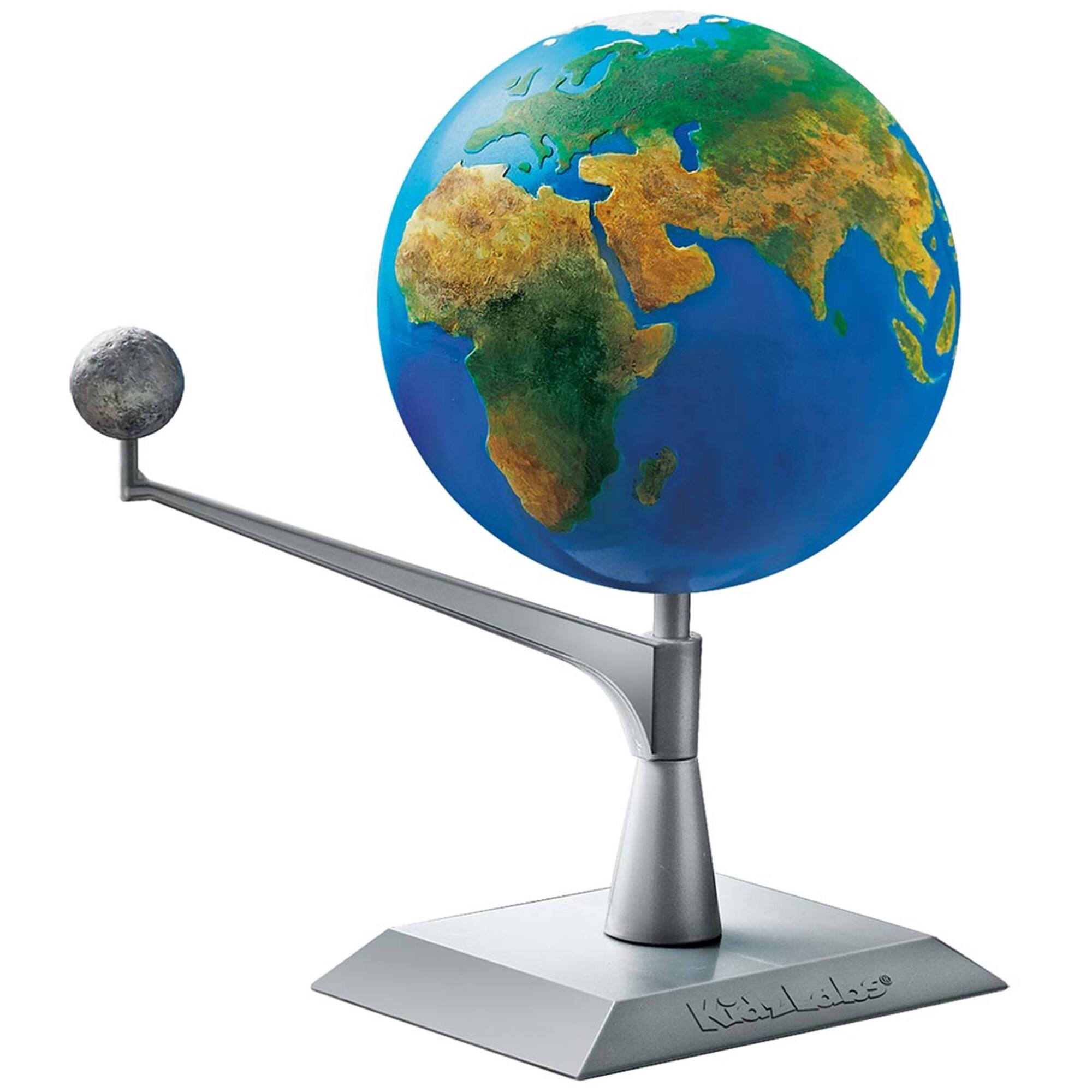 Alt View 2. 4M - Earth Moon Model Making Kit - DIY Paint and Build A 3D Planet Model - Multicolor.