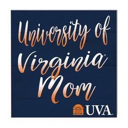Jardine - Virginia Cavaliers 10'' x 10'' Mom Plaque - Navy