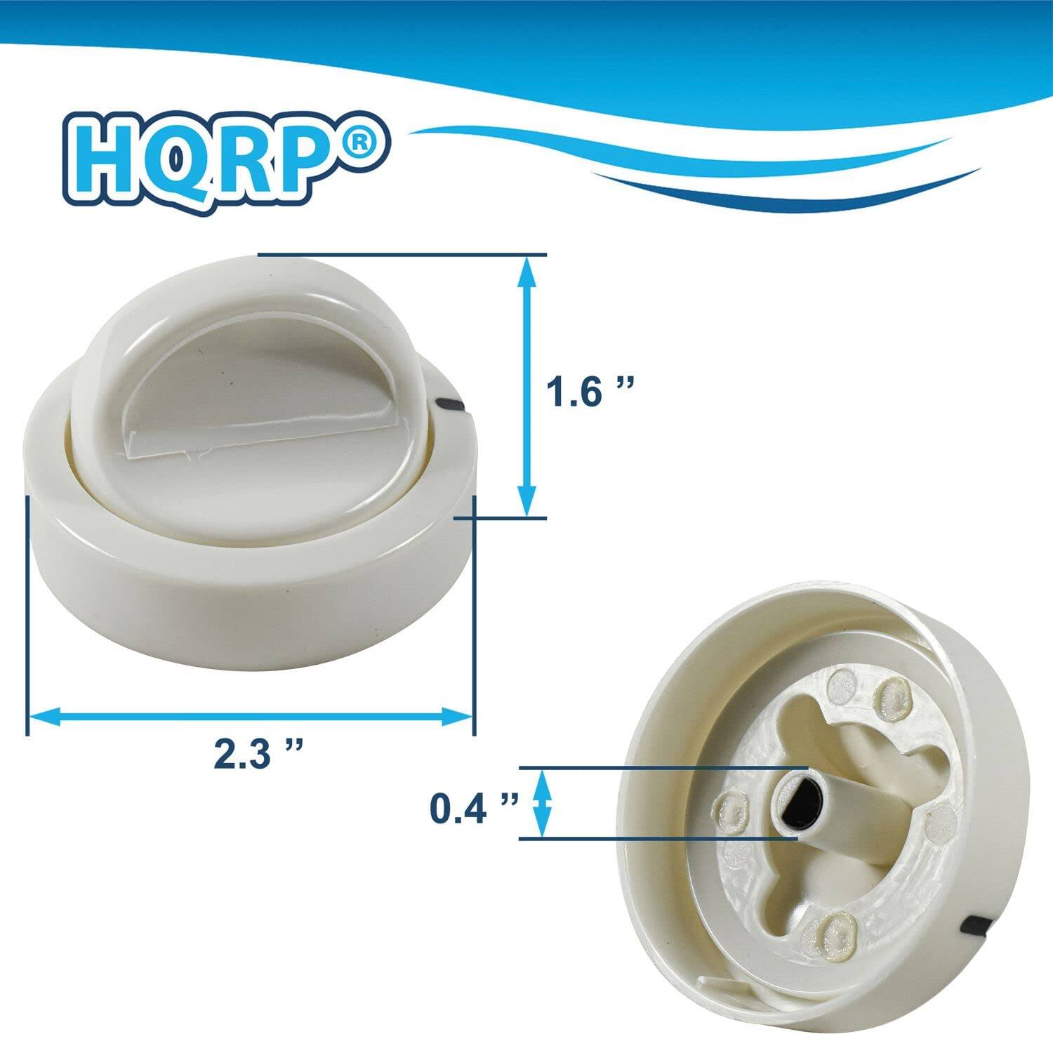 HQRP®

1.6"  
2.3"  
0.4"