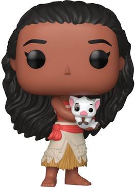 Funko - POP! Disney: Moana - Moana with Pua - COLLECTIBLES - Multicolor