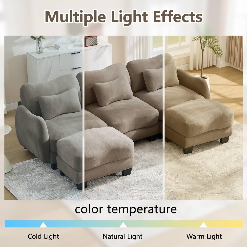 Multiple Light Effects  
color temperature  
Cold Light  
Natural Light  
Warm Light