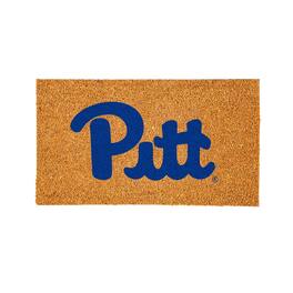 Evergreen Enterprises - Pitt Panthers 28" x 16" Logo Turf Mat - Multicolor