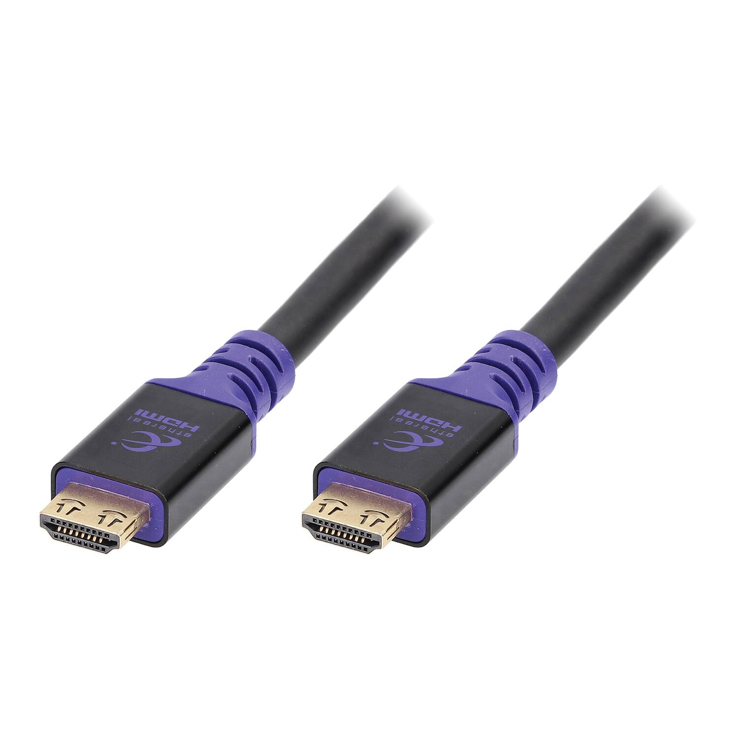 Ethereal - Mhx-lhdme12 Mhx 10.2-gbps High-speed Hdmi Cable With Ethernet, 39 Ft - Black