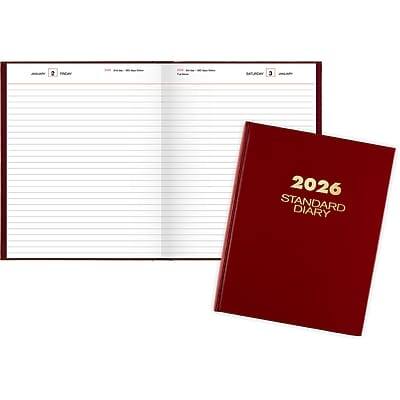 2026 STANDARD DIARY

[Page 1]
[Left Column]
- Date
- Day
- To Do
- Notes

[Right Column]
- Date
- Day
- To Do
- Notes

[Page 2]
[Left Column]
- Date
- Day
- To Do
- Notes

[Right Column]
- Date
- Day
- To Do
- Notes