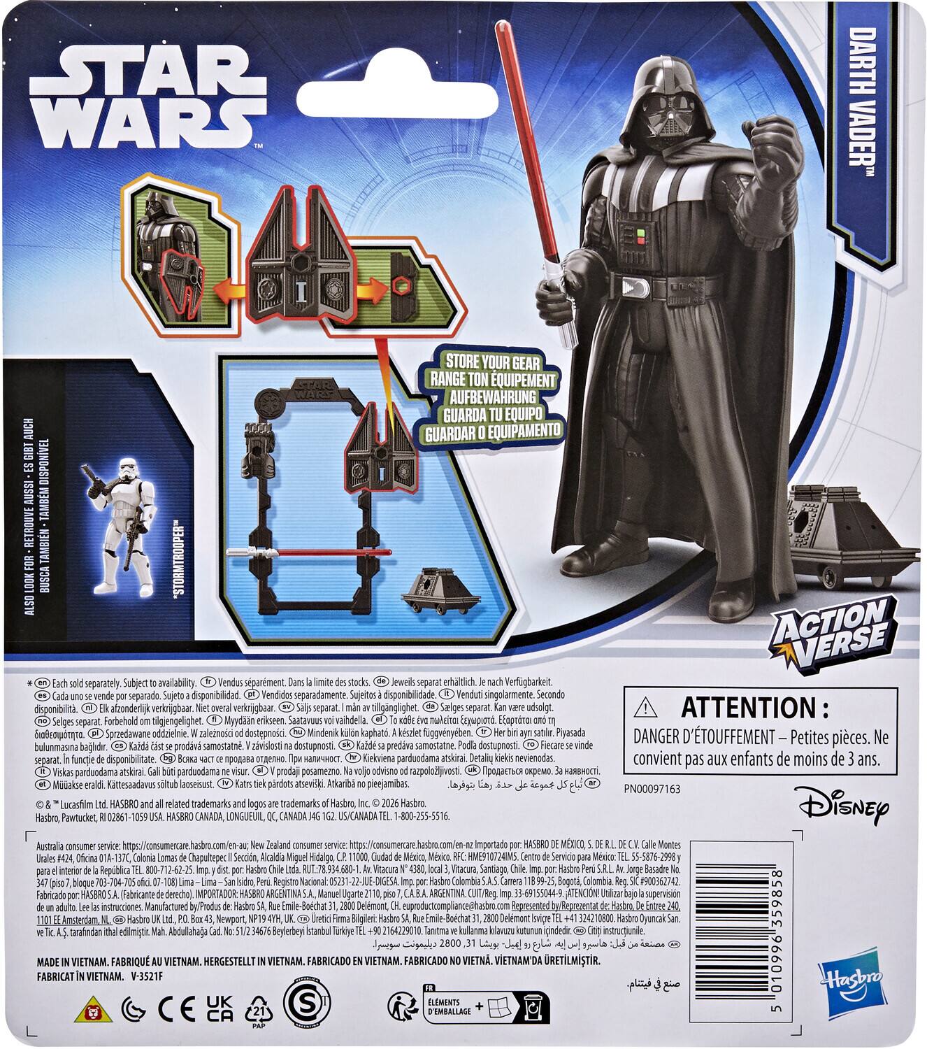 STAR WARS DARTH VADER STORE YOUR GEAR RANGE TON EQUIPEMENT WARS AUFBEWAHRUNG GUARDA EQUIPO GUARDAR EQUIPAMENTO DISPONIVEL AUSSI TAMBM RETROUVE TAMBIN BUSCA "STORMTROOPER" ACTION VERSE separately Subject availability. segarement erhaltlich Verfgbarkeit. separado. disponibilidad Vendidos separadamente Sujeitaos disponibilidade singolarmente Secondo disponibilit atzonderijk verkeijgbaar verkrijgbear. separat milgnglighet Sueiges adsolgt. ATTENTION: Seiges Forbehold migiengelighet. Myydaan mkseen Seatavous vaihdella otskum ion Eodra  Sprzedawane addzieimie zale_nosd dostepnosc Mindenik kaphato fuggveryeben. Pyasada DANGER D'TOUFFEMENT Petites bulunmasma baglider. prodava samestatn zavisiesti dostupnosti prediva samostatne. dostupnosti pices. separat functie disponibilitate    Kiekviena parduodama Detalily nevienodas