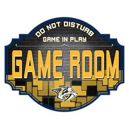 Fan Creations - Nashville Predators 12'' Game Room Tavern Sign - Multicolor