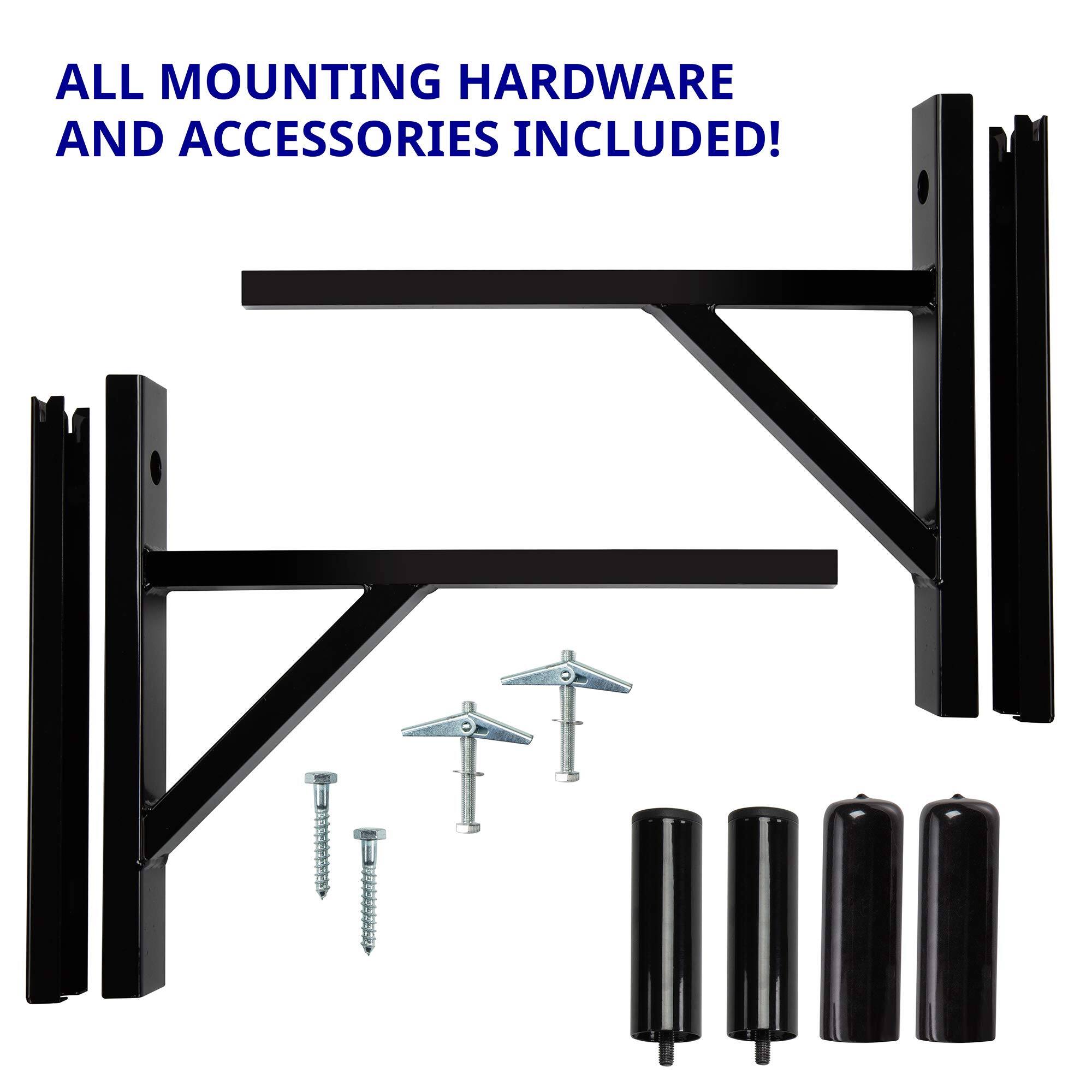 ALL MOUNTING HARDWARE AND ACCESSORIES INCLUDED!