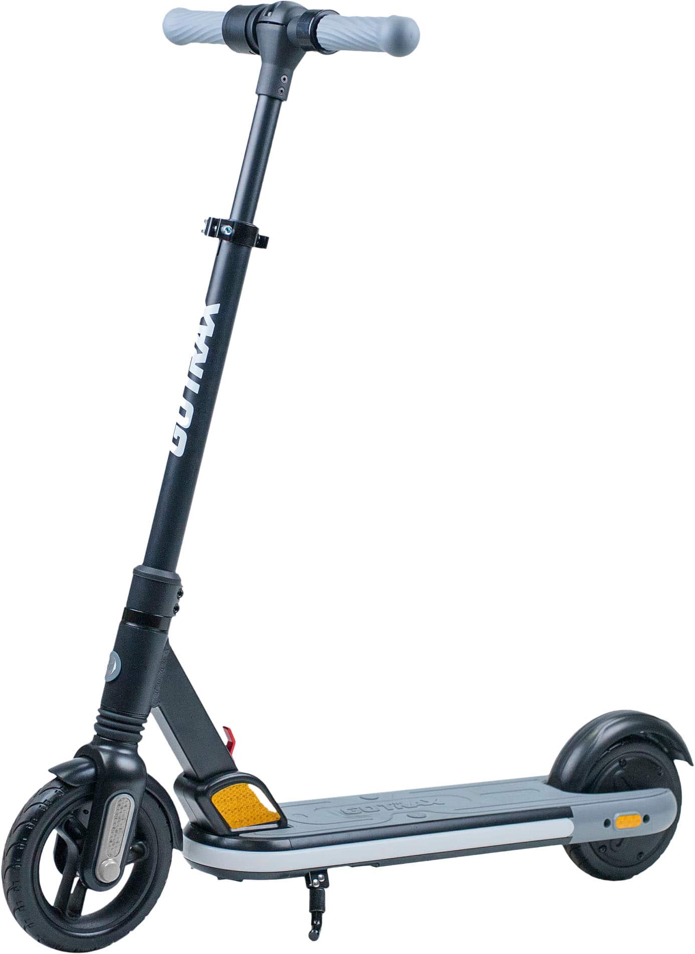GoTrax - XR Glow Electric Scooter w/ 11mi Max Operating Range & 10mph Max Speed - Black - Front_Zoom