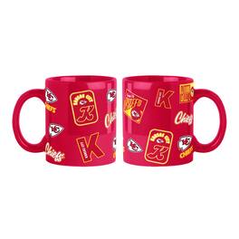 Logo Brands - Kansas City Chiefs 2-Pack 15oz. Color Mug Set - Red