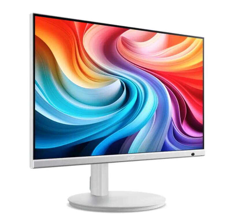 Angle. Acer - 27" HCS272K wemiiru Monitor 3840x2160 4K UHD 60Hz 350Nits 14ms 100x100mm VESA Mount 16:9 Aspect Ratio IPS Display Port.