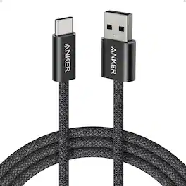 Anker - Zolo USB to USB C Cable - Black