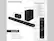 Model: HW-Q930C
What's in the box:
- 5.5" D 5.1" W 15.9" H 15.9" D 8.3" W Soundbar
- Subwoofer
- Rear Speaker Kit
- HDMI Cable
- Wall Mount Kit
- Rubber Foot
- 7.9" H Remote Controller with batteries
- 3 PE DOL 43.7" W 2.4" H SOUND - i DoNE 4.7" D PELL
Dimensions:
- Soundbar: 43.7 x 2.4 x 4.7
- Subwoofer: 8.3 x 15.9 x 15.9
- Rear Speakers: 5.1 x 7.9 x 5.5
Features and specifications subject to change.
