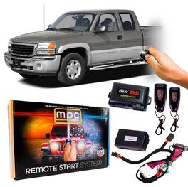 MPC - Semi-Plug & Play 1-Button Remote Start For 2007 GMC Sierra Classic 1500, 2500, 3500 - Black