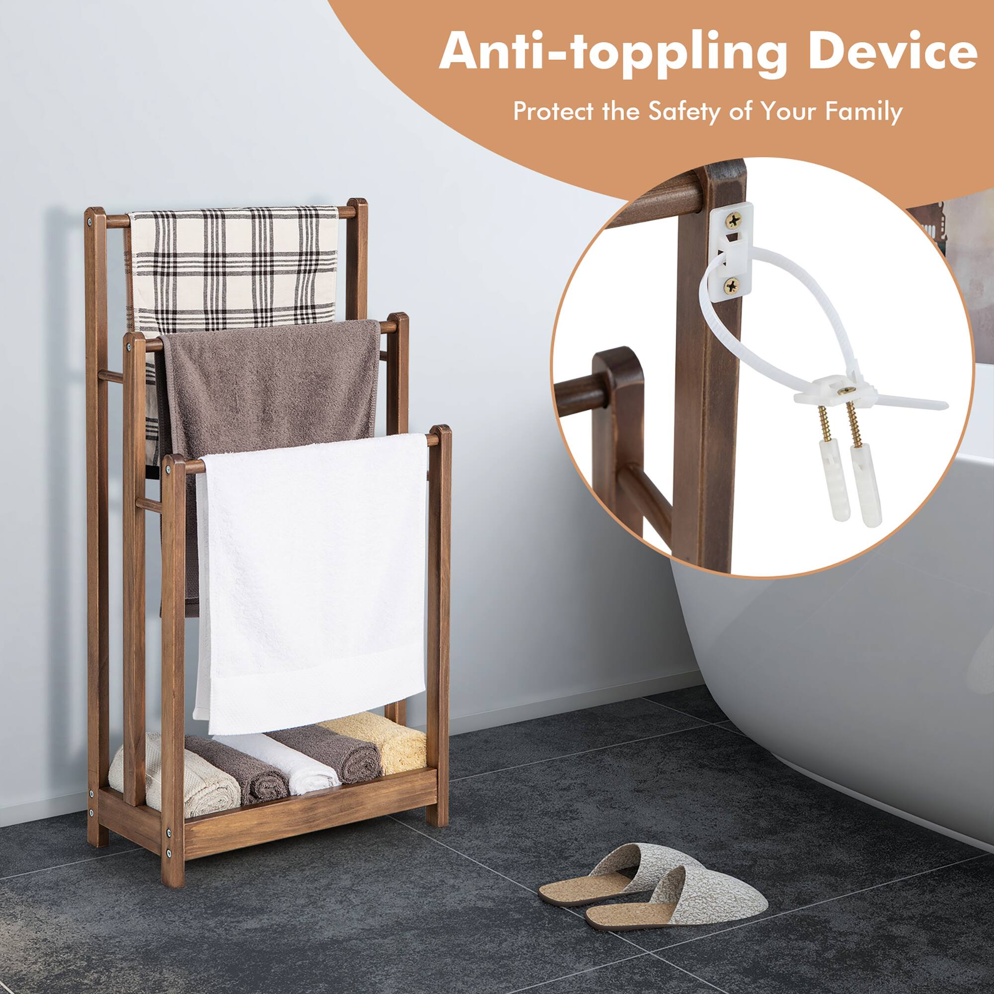 Anti-toppling Device  
Protect the Safety of Your Family
