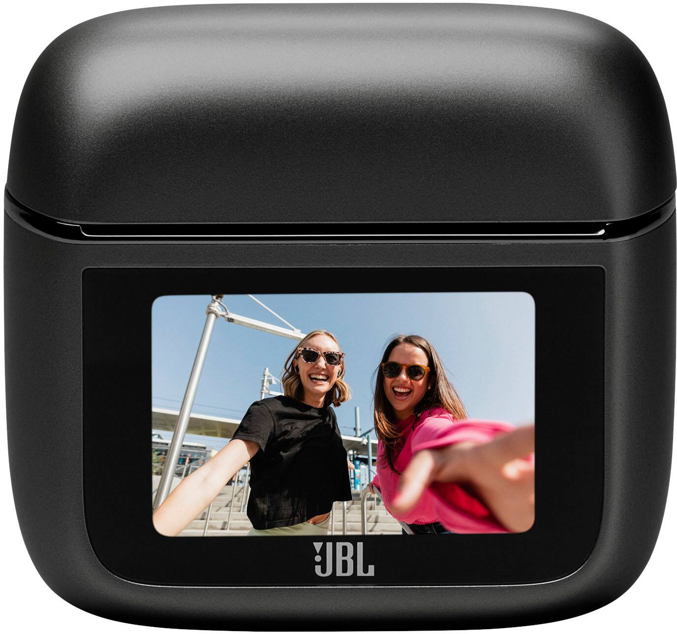 Back. JBL - Tour Pro 3 True Wireless Noise Cancelling Earbuds - 2024 - Black.