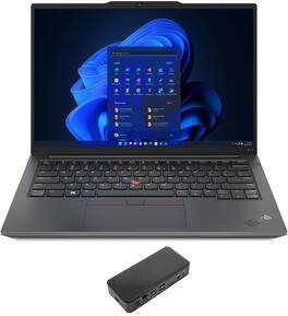 Lenovo - ThinkPad E14 G5 Laptop 14.0 WUXGA (Intel i7-1355U, 16GB DDR4, 512GB M.2 PCIe SSD, Win 11 Pro) - Black