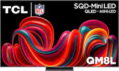 TCL NFL SQD-Mini LED QLED + MINI-LED QM8L