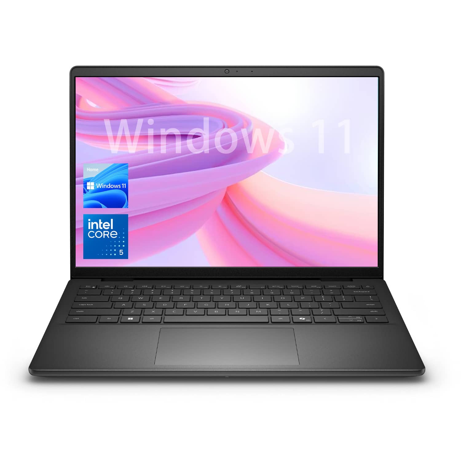 Dell - 14" FHD+ Laptop - Intel Core 5 120U with 32GB RAM 1TB SSD - Copilot & Lightweight - Black