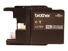 Brother - LC79Y Extra High Yield Ink Cartridge, Prints Up to 1,200 Pages - Yellow