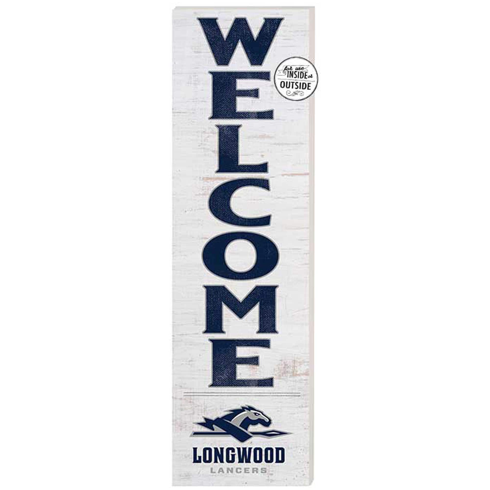 Longwood Lancers 10'' x 35'' Indoor/Outdoor Welcome Sign