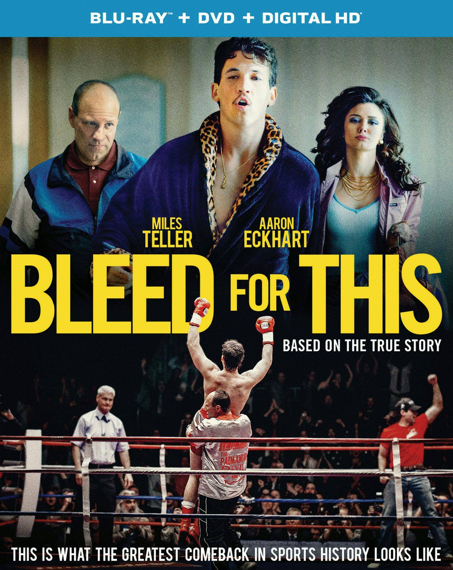 Front. Bleed for This (DVD + Digital) [Blu-ray].