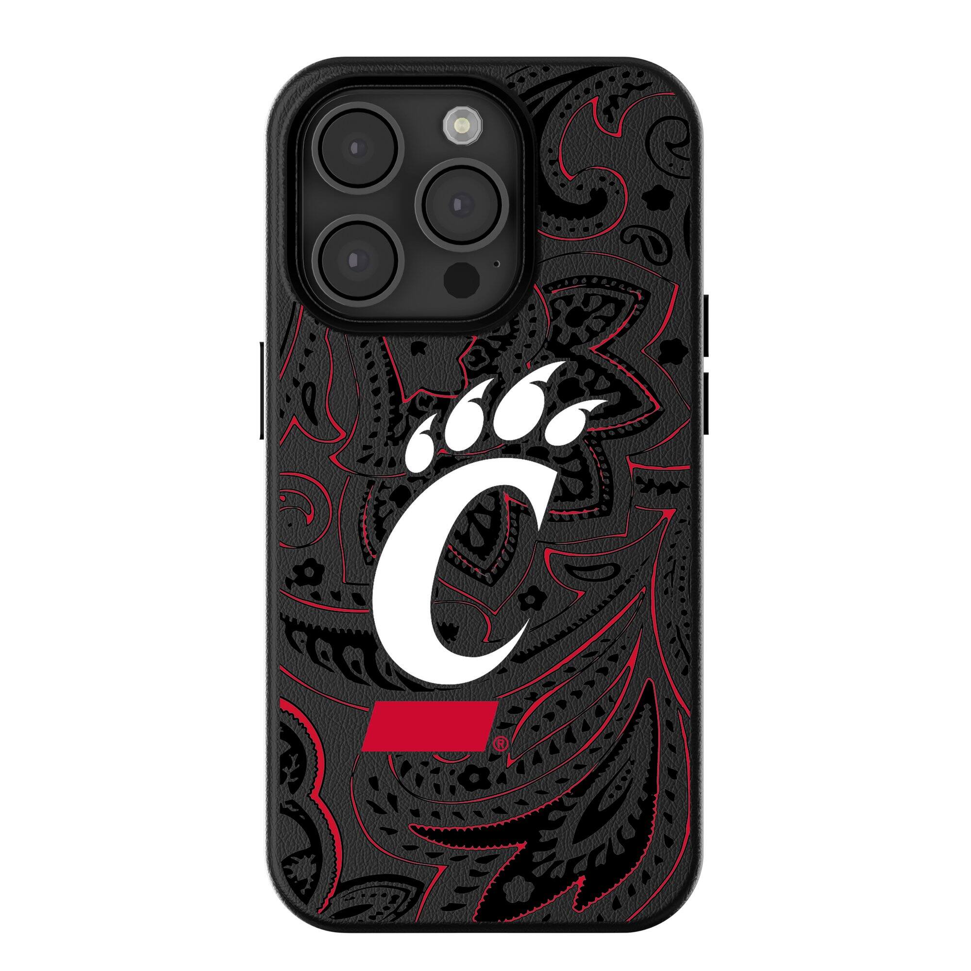 Keyscaper - NCAA - Cincinnati Bearcats Paisley iPhone Magnetic Bump Case - 15 - Black price history on PriceWatchPro