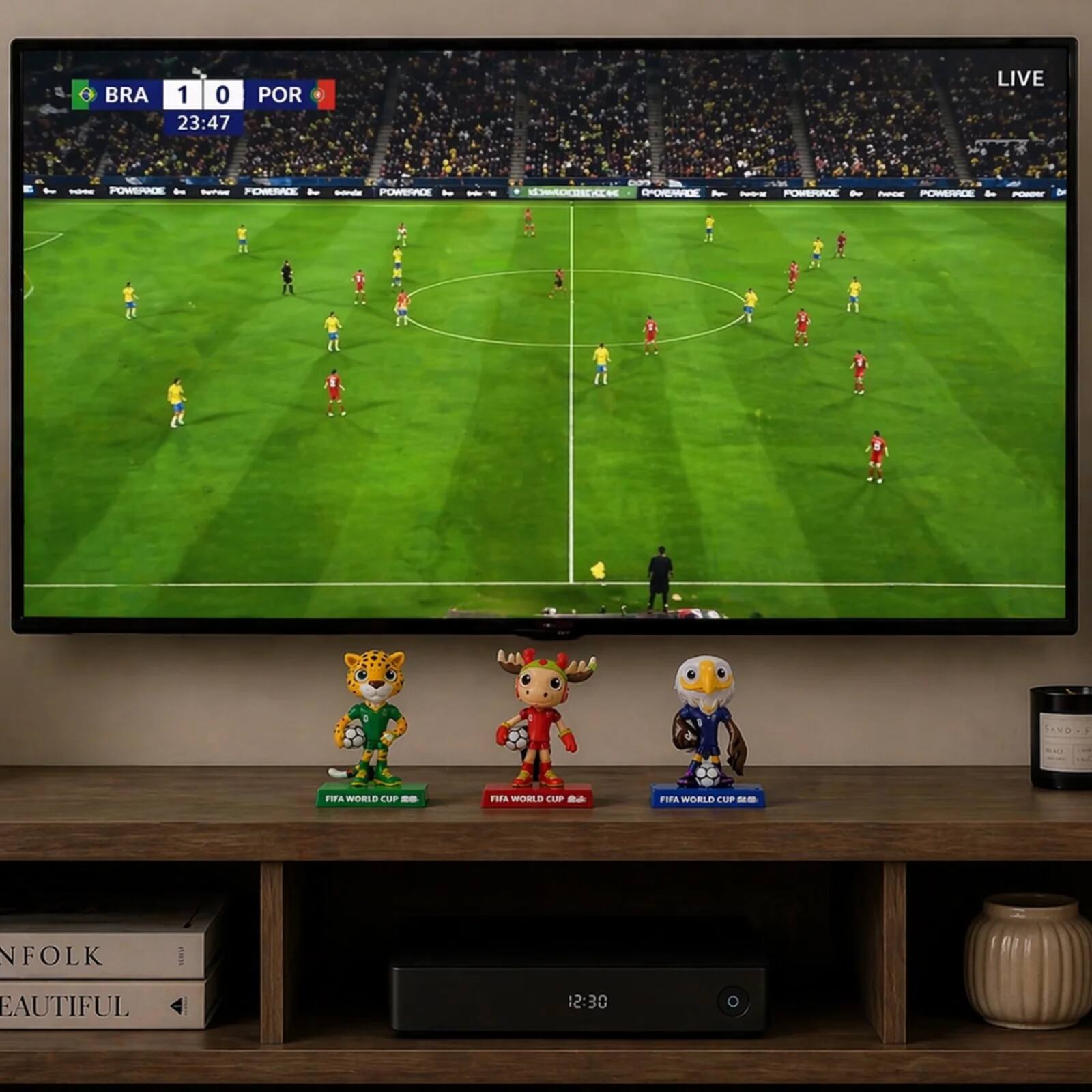 BRA 1 - 0 POR  
23:47  
LIVE  
POWERACE  
FIFA WORLD CUP  
12:30
