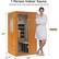 1 Person Indoor Sauna
Compact Size: Your personal sauna for home
Dimensions:
- Height: 64.56"
- Width: 59"
- Depth: 27.3"
- Interior Width: 33"
