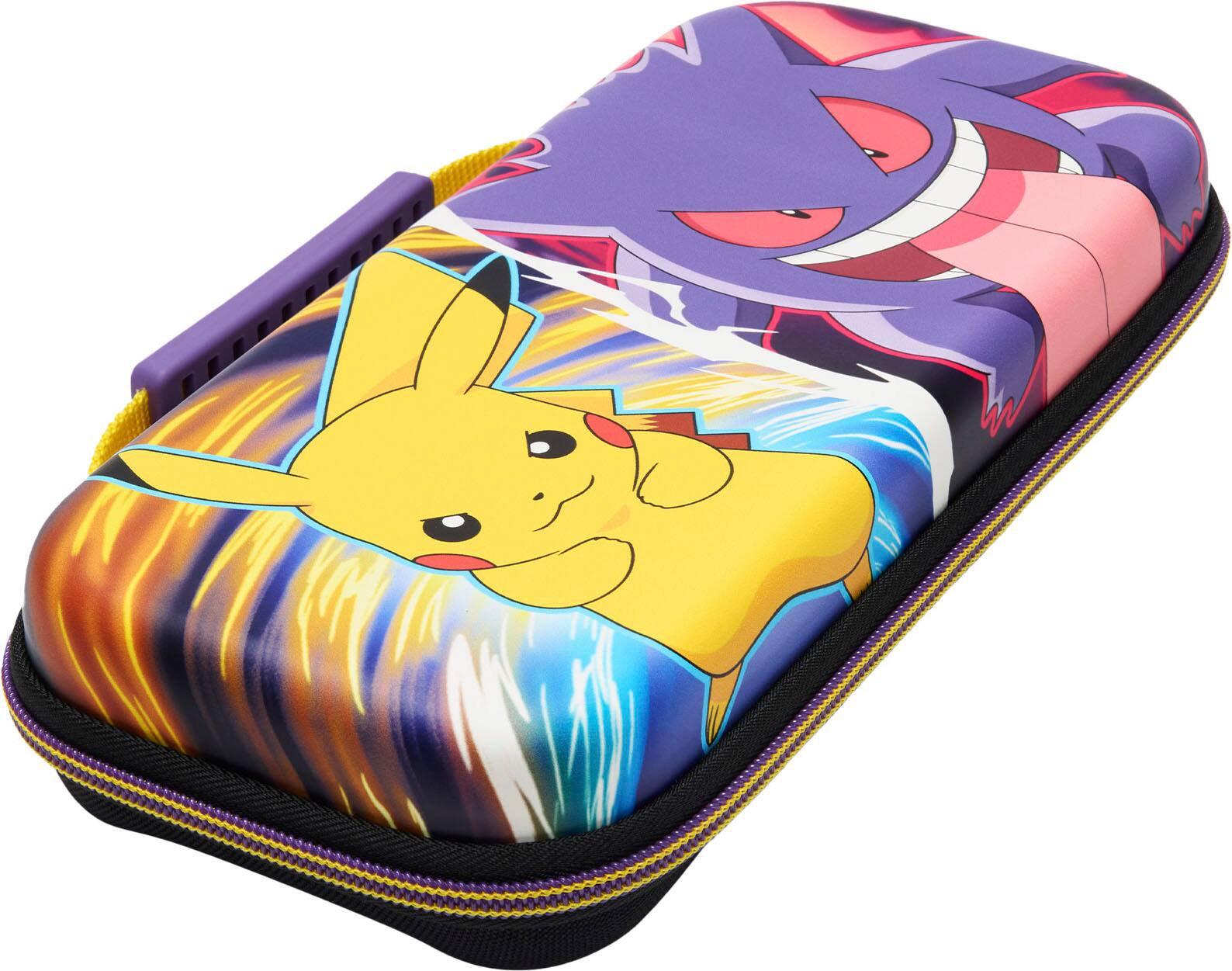 Angle. PowerA - PowerA Protection Case for Nintendo Switch - OLED Model, Nintendo Switch and Nintendo Switch Lite - Pikachu vs. Gengar - Pikachu vs. Gengar.