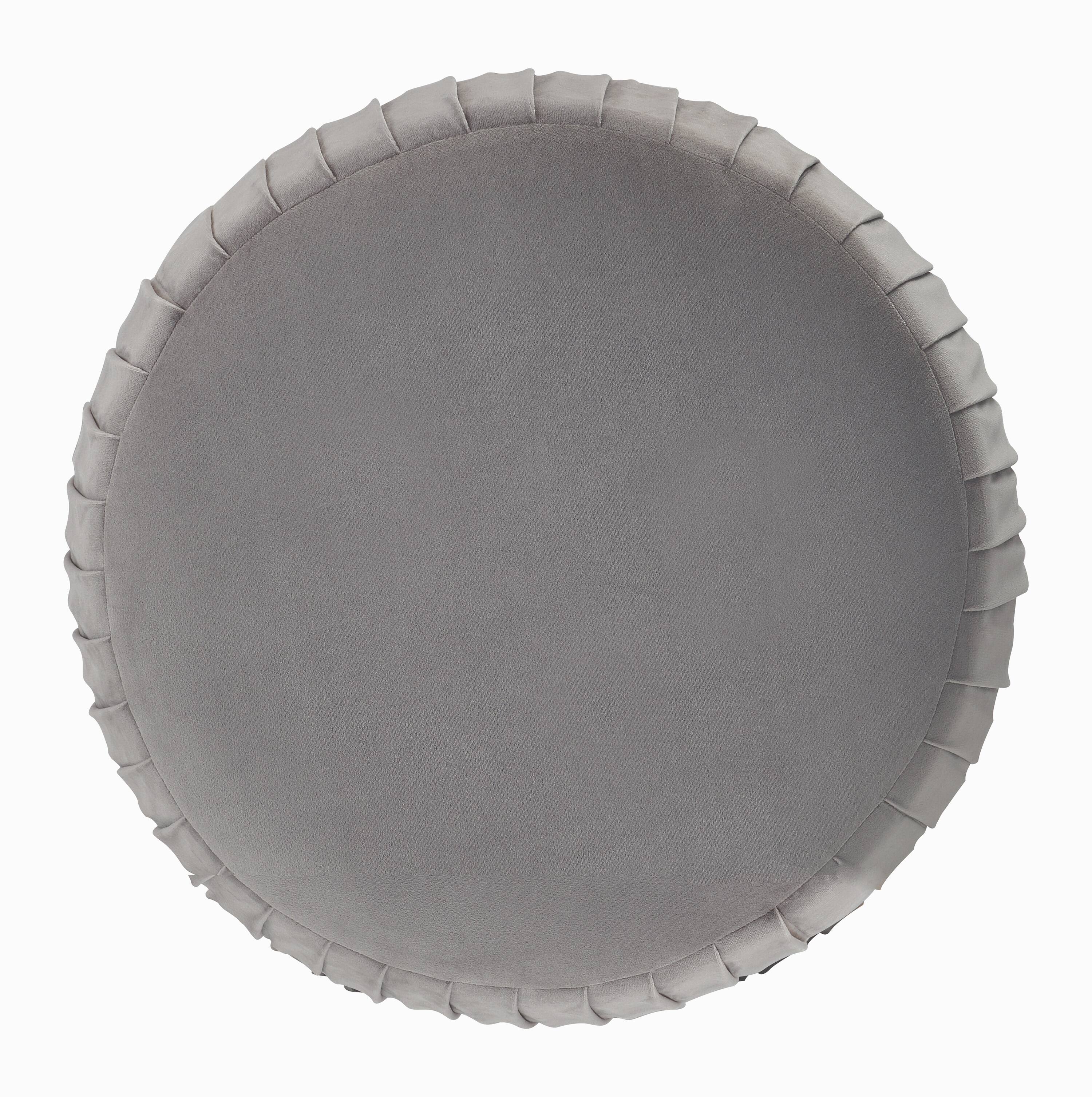 Alt View 15. Adore Decor - Jolie Ottoman - Gray.
