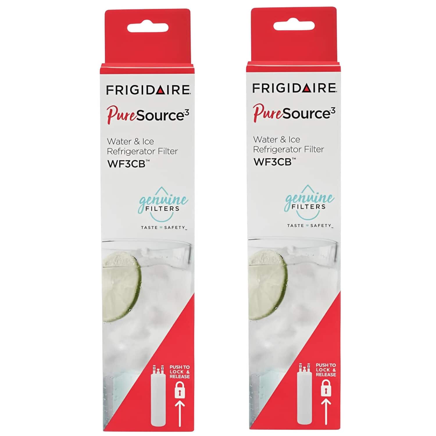 Frigidaire - WF3CB Puresource3 Refrigerator Water Filter 2PCs