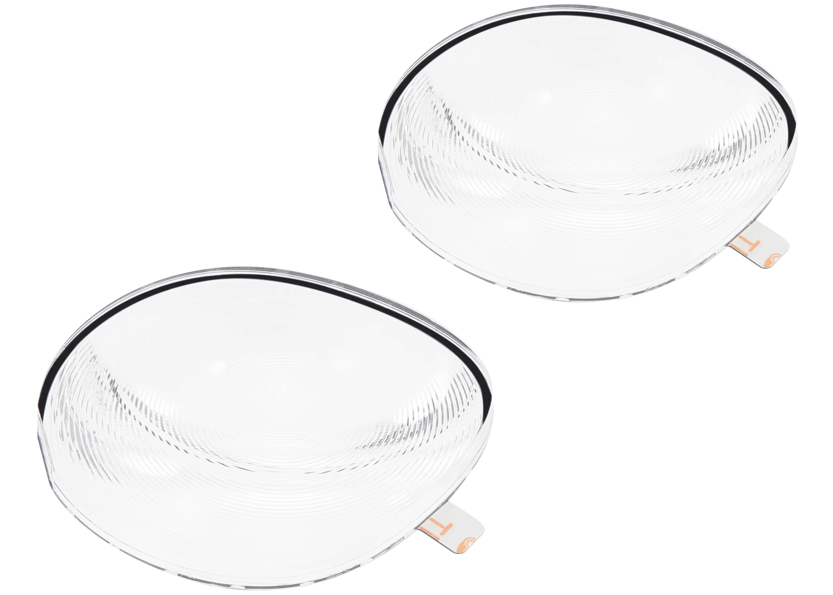 Front. MobileSentrix - Fresnel Lens Replacement Compatible For Oculus Quest 3S (2 Piece Set) - Clear/Transparent.