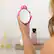 Alt View 1. Zadro - LED Lighted Compact Mirror with 10X Magnification and Suction Cups for Easy Mounting - Pink.