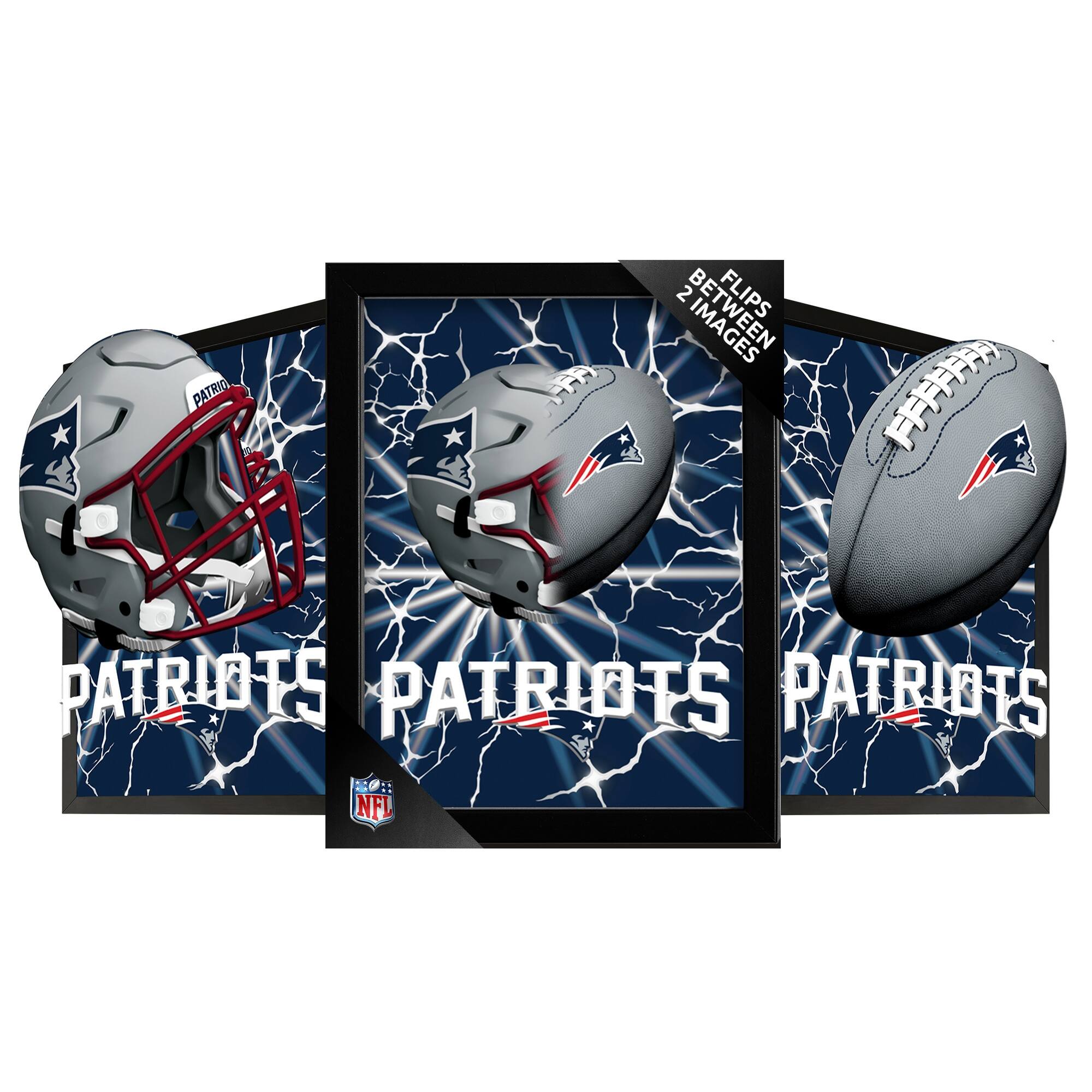 Sporticulture - 14" x 18" Framed 3D Lenticular Art - Blue