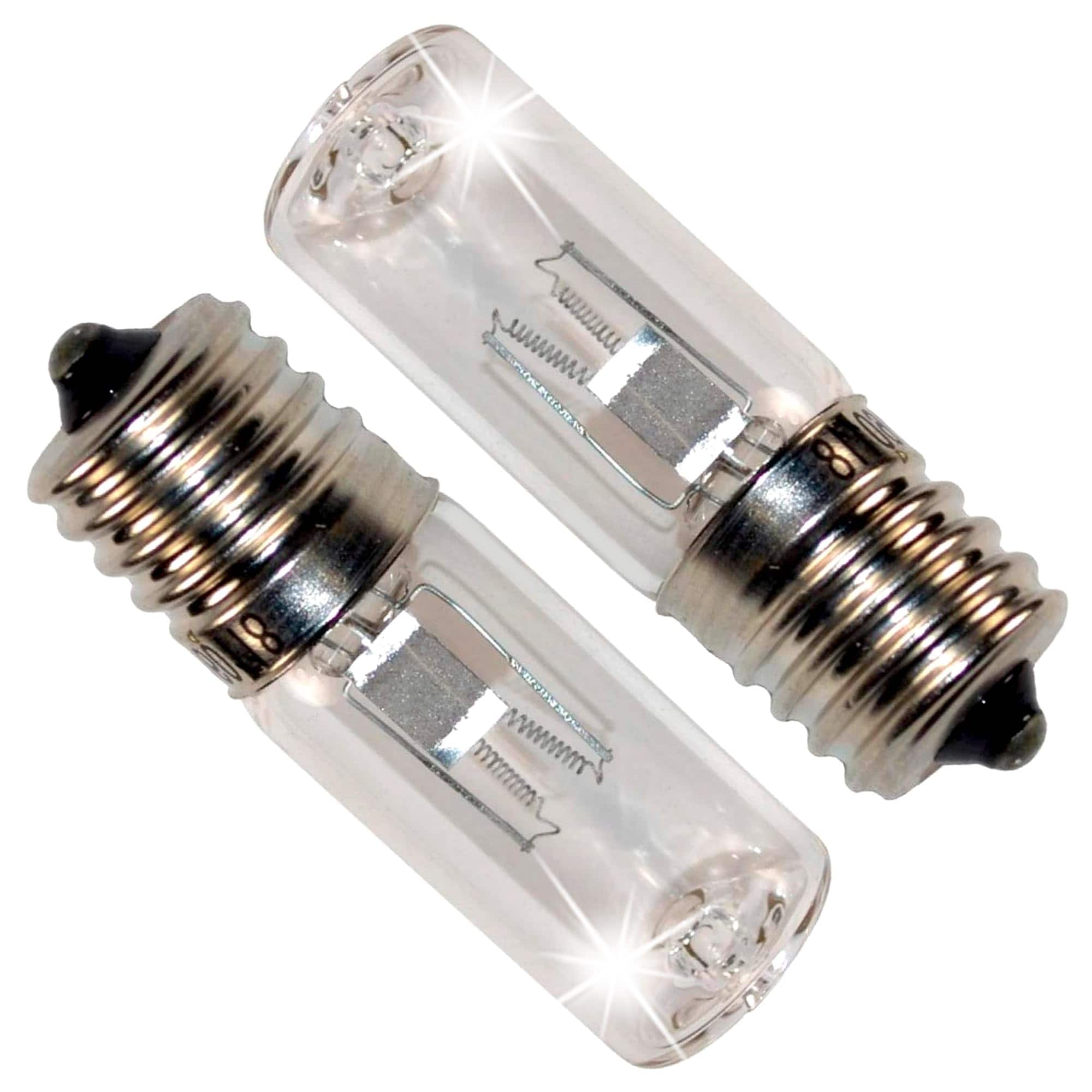 HQRP - 2-Pack Replacement Bulbs E17 Base 3 W 10 V for Philips Sonicare Handles HX6160 HX6930