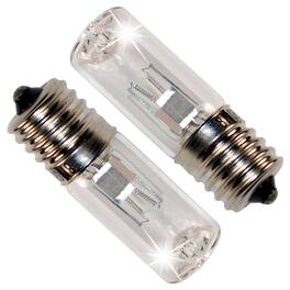 HQRP - 2-Pack Replacement Bulbs E17 Base 3 W 10 V for Philips Sonicare Handles HX6160 HX6930