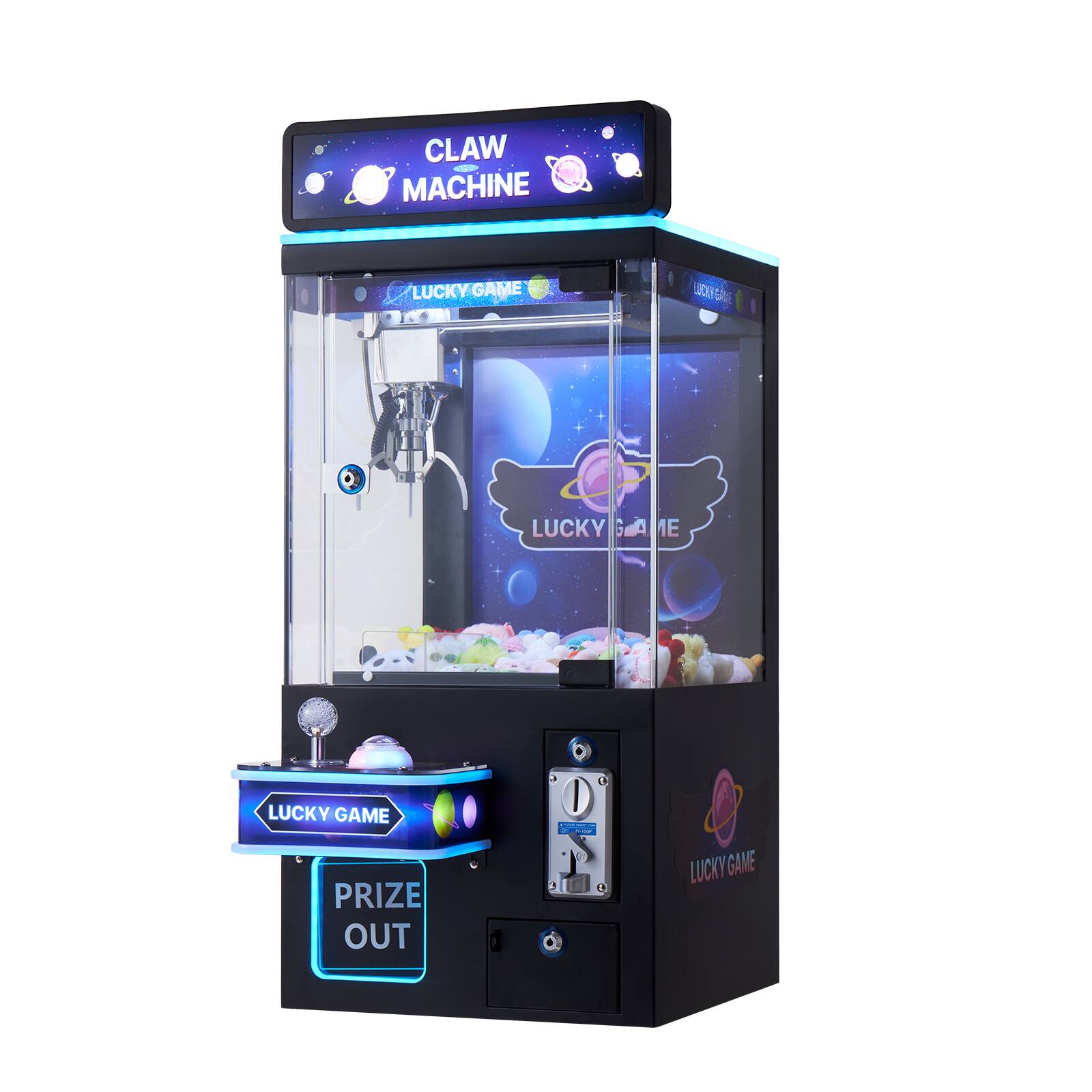 CLAW MACHINE  
LUCKY GAME  
PRIZE OUT