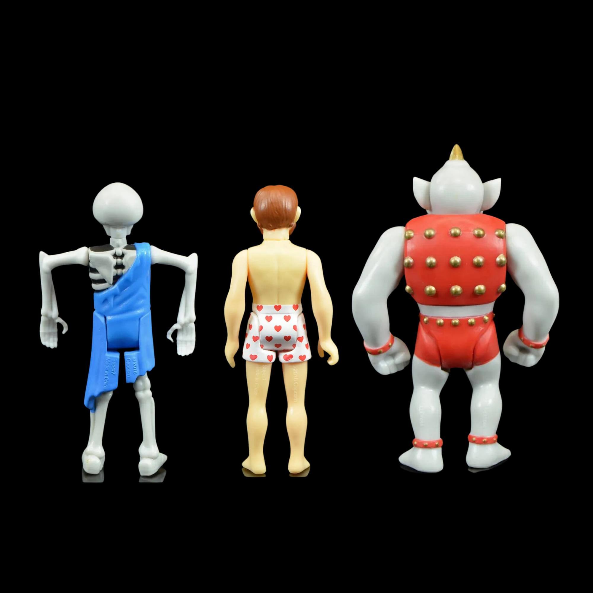 Alt View 3. Super7 - Ghosts N Goblins 3.75 Inch ReAction Figure 3-Pack B - Multi-Color.