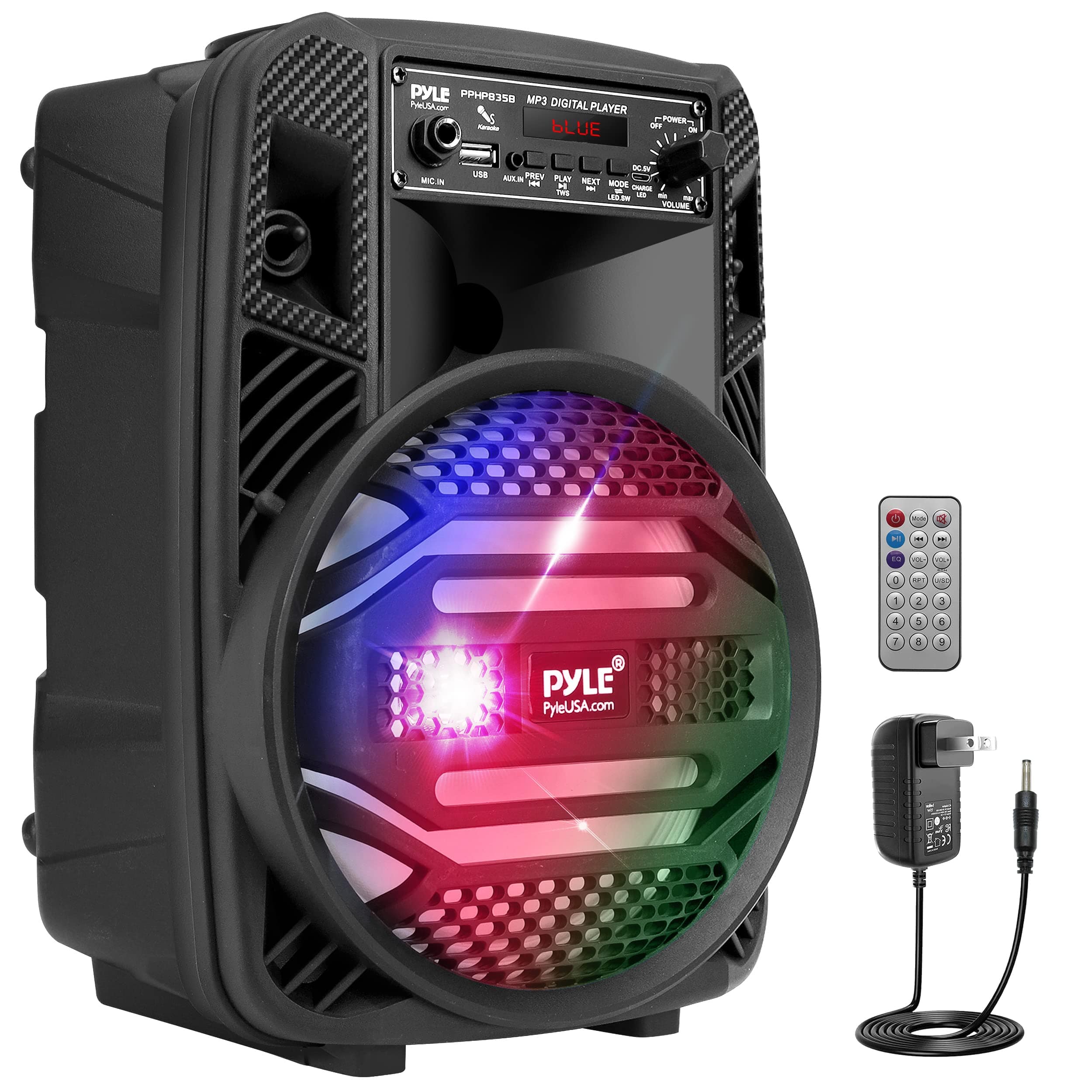 PYLE - Portable Bluetooth PA Speaker System - 300W
