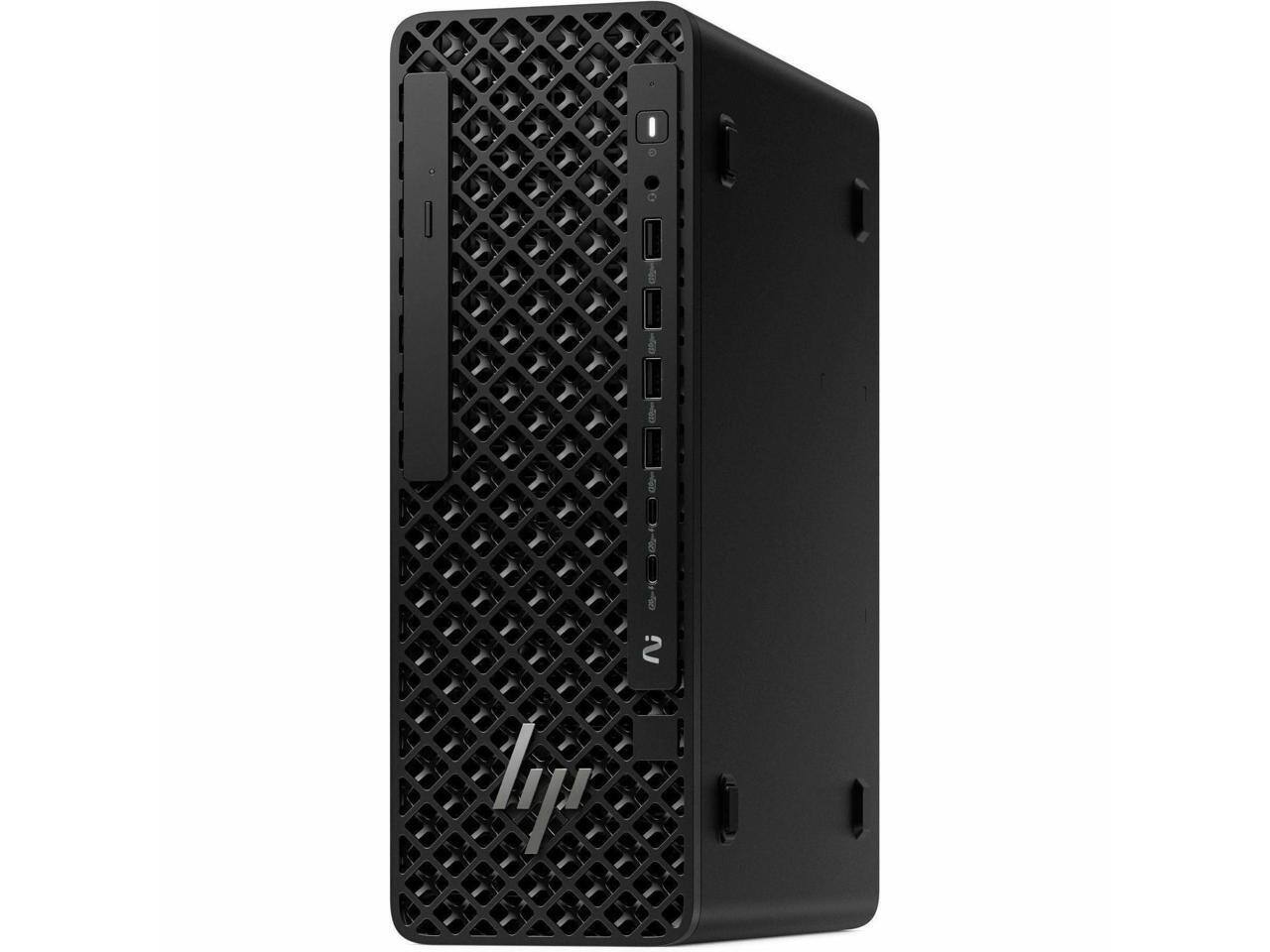 Alt View 8. HP - HP Z2 G1i Workstation - Intel Core Ultra 7 265 - 32 GB - 1 TB SSD - Small Form Factor - Black - Black.