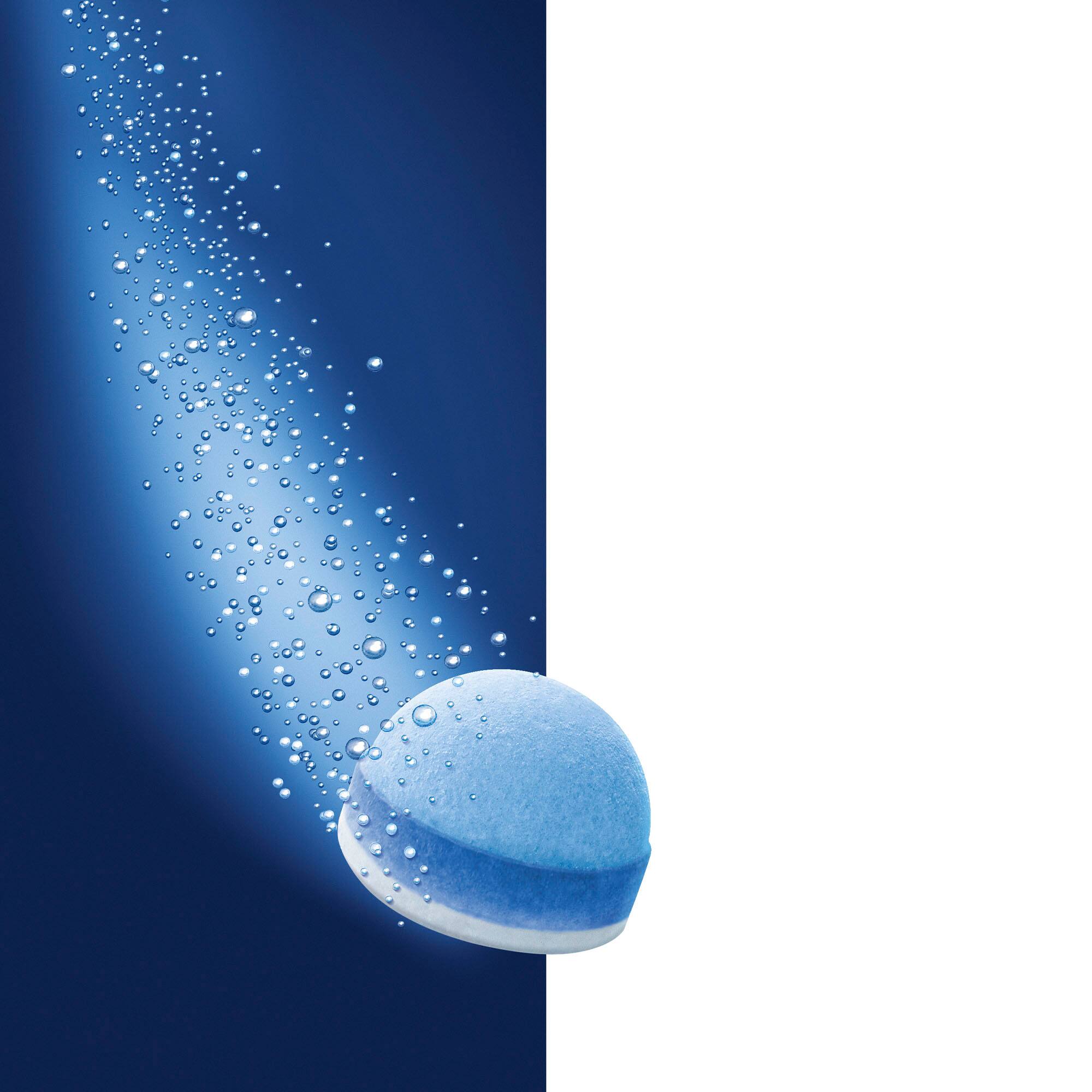 Left. JURA - 3-Phase Cleaning Tablets (6-Pack) - White/Blue.