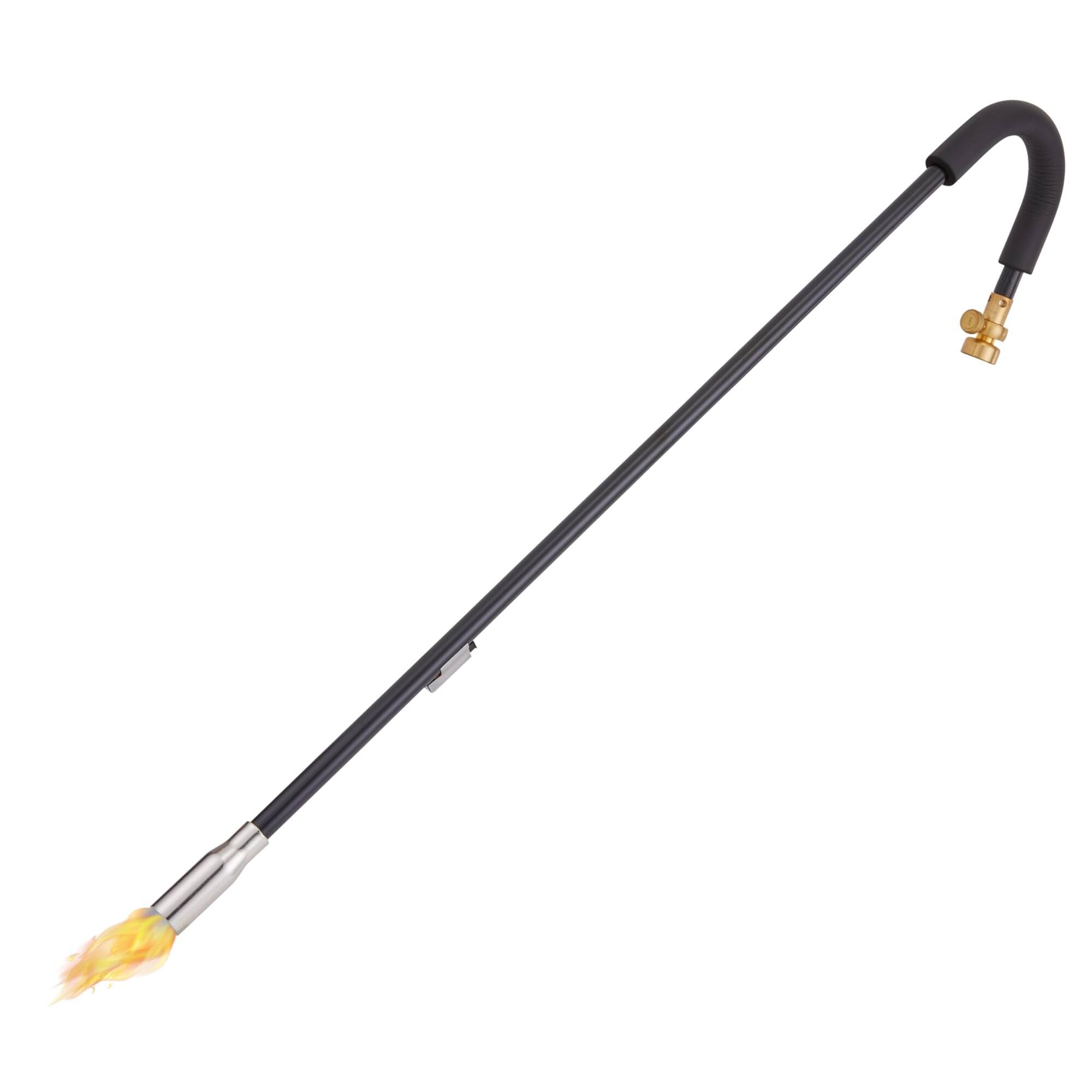 Front. Ivation - Mini Propane Torch with Self Igniter, 24,000 BTU Handheld Weed Burner Tool - Black.