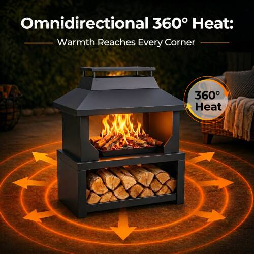 Omnidirectional 360° Heat: Warmth Reaches Every Corner

360° Heat