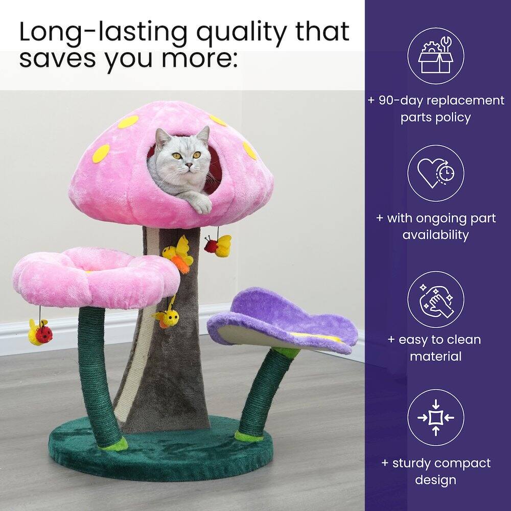 Long-lasting quality that saves you more:

- 90-day replacement parts policy
- with ongoing part availability
- easy to clean material
- sturdy compact design