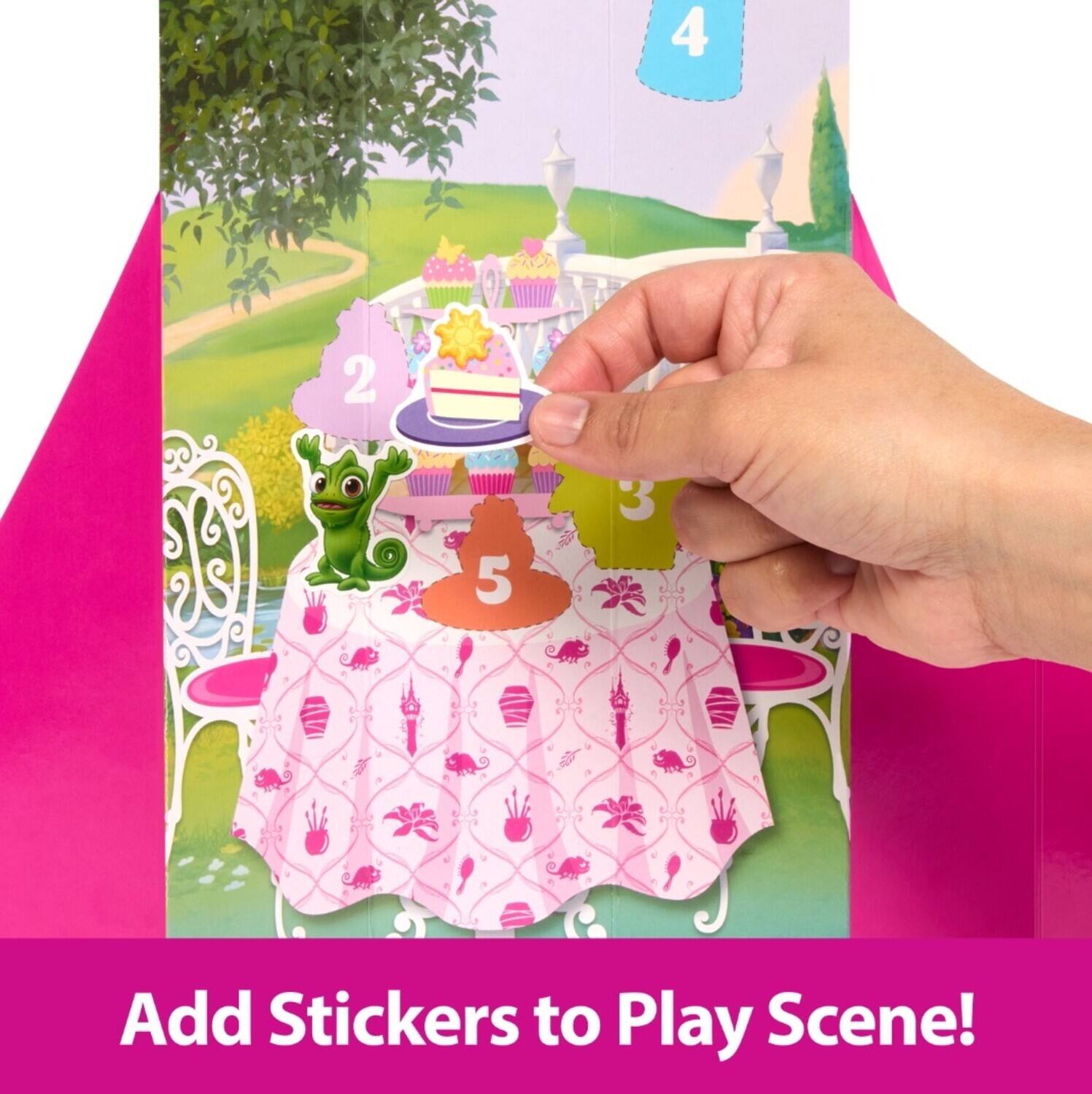 4 2 5 3 Add Stickers to Play Scene!
