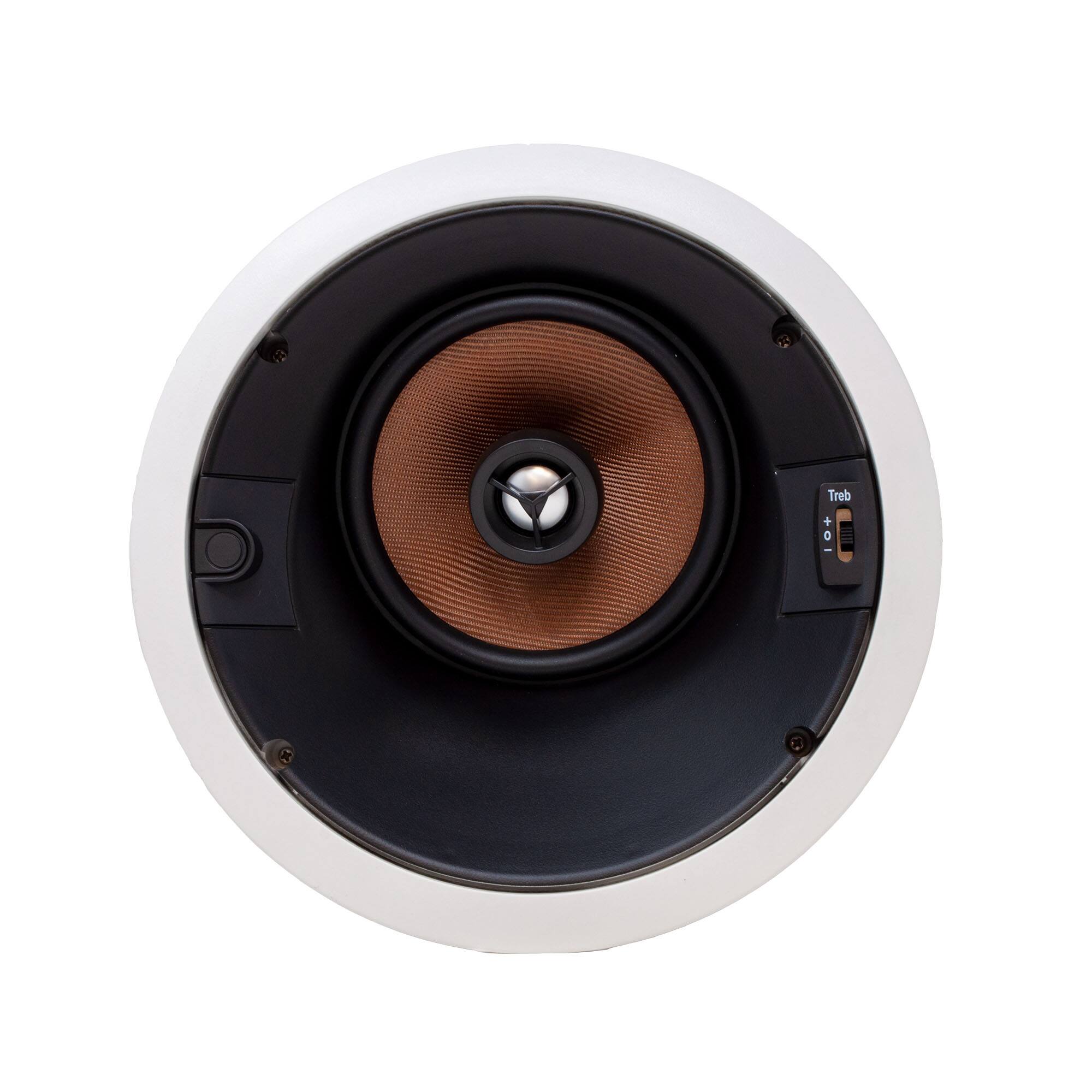 Front. Legrand - Legrand HT7655 7000 Series Angled In-Ceiling Speaker (Each) - Black/Gray.